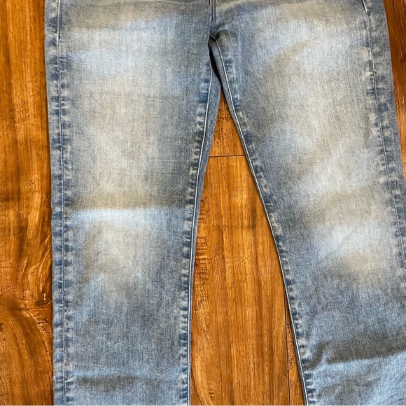 FRAME Women’s Le High Straight Blue Distressed Size 26 - Picture 2 of 12